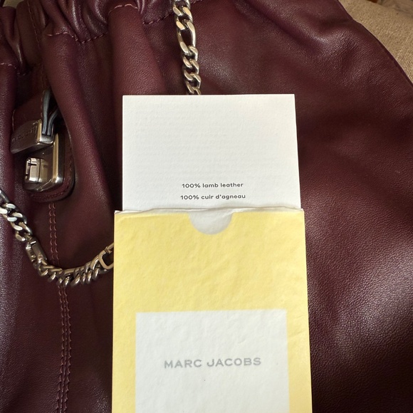 MARC JACOBS Cristina Tote in Plum (Bordeaux), NWOT - Picture 13 of 16